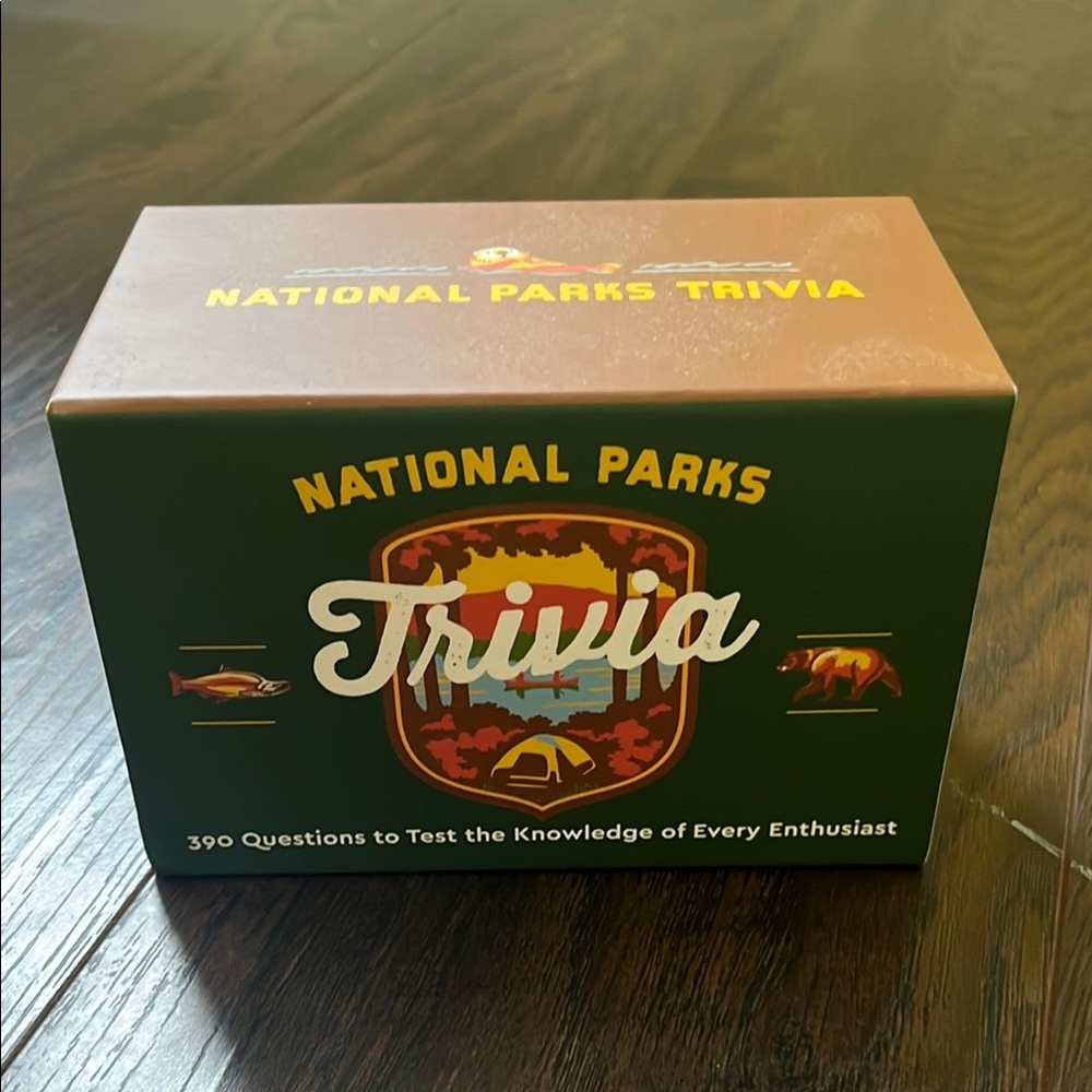 Brand new National Parks Trivia Game